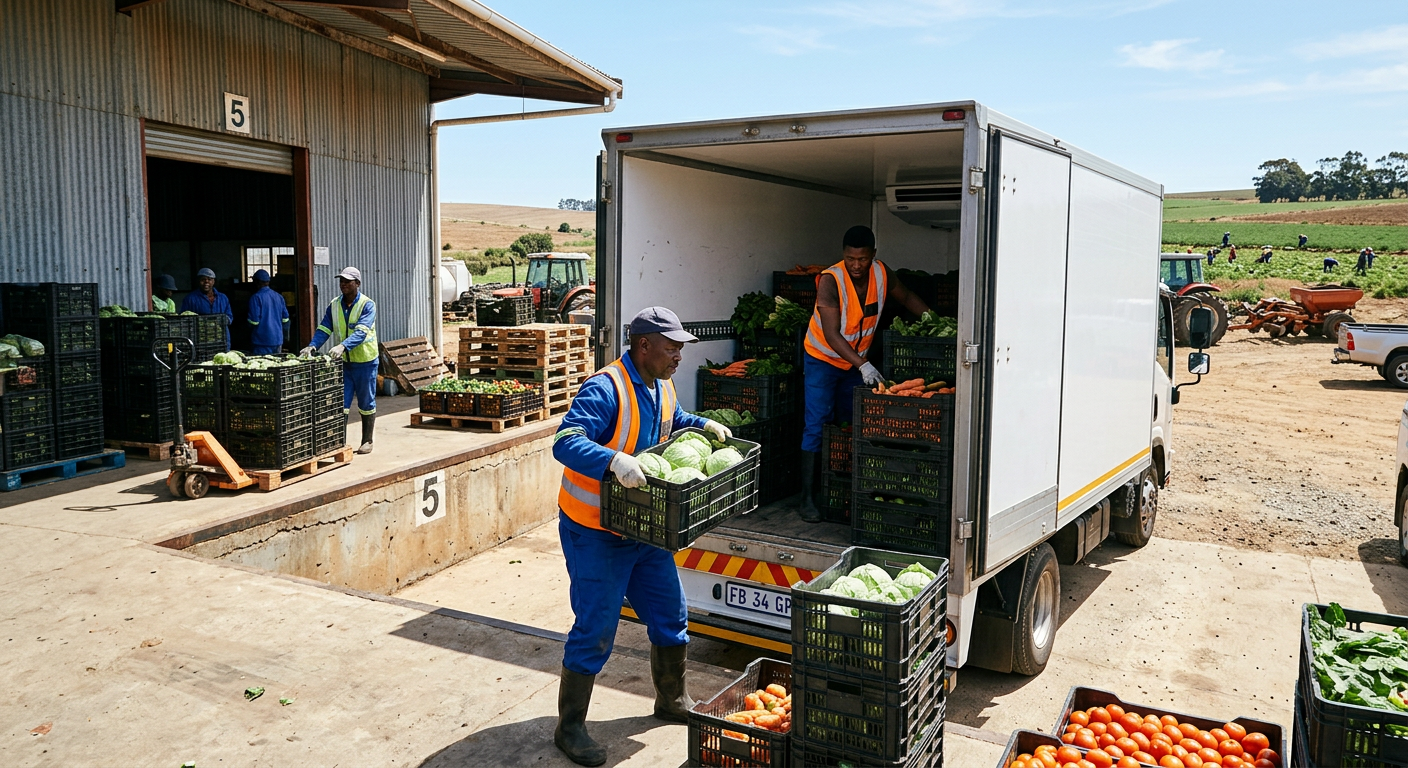 FreshRoute Cold Chain: Refrigerated transport for fresh produce